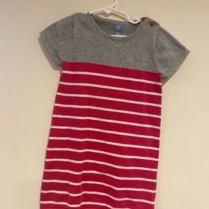 GAP Gray Pink Knit Dress